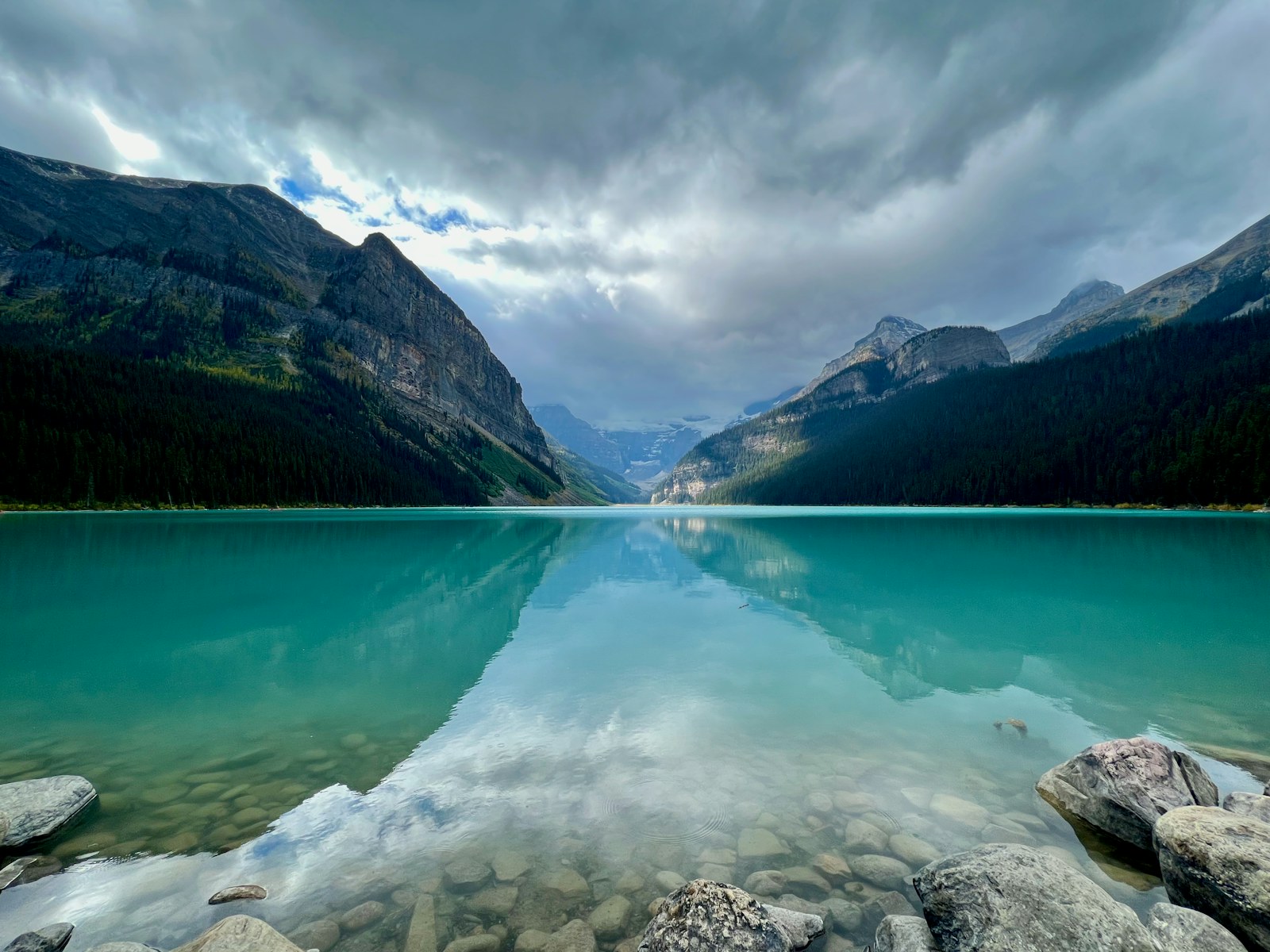 Lake Louise and mountain scenery anchoring a Canadian Rockies journey