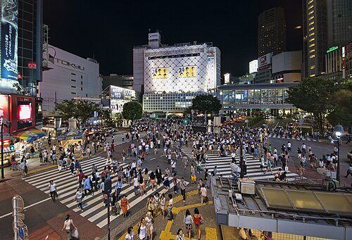 How deeply to explore for Tokyo: 1 shibuya crossing 2012