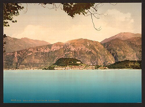 How to pace the visit for Milan: Bellagio, general view, Lake Como, Italy LCCN2001700775