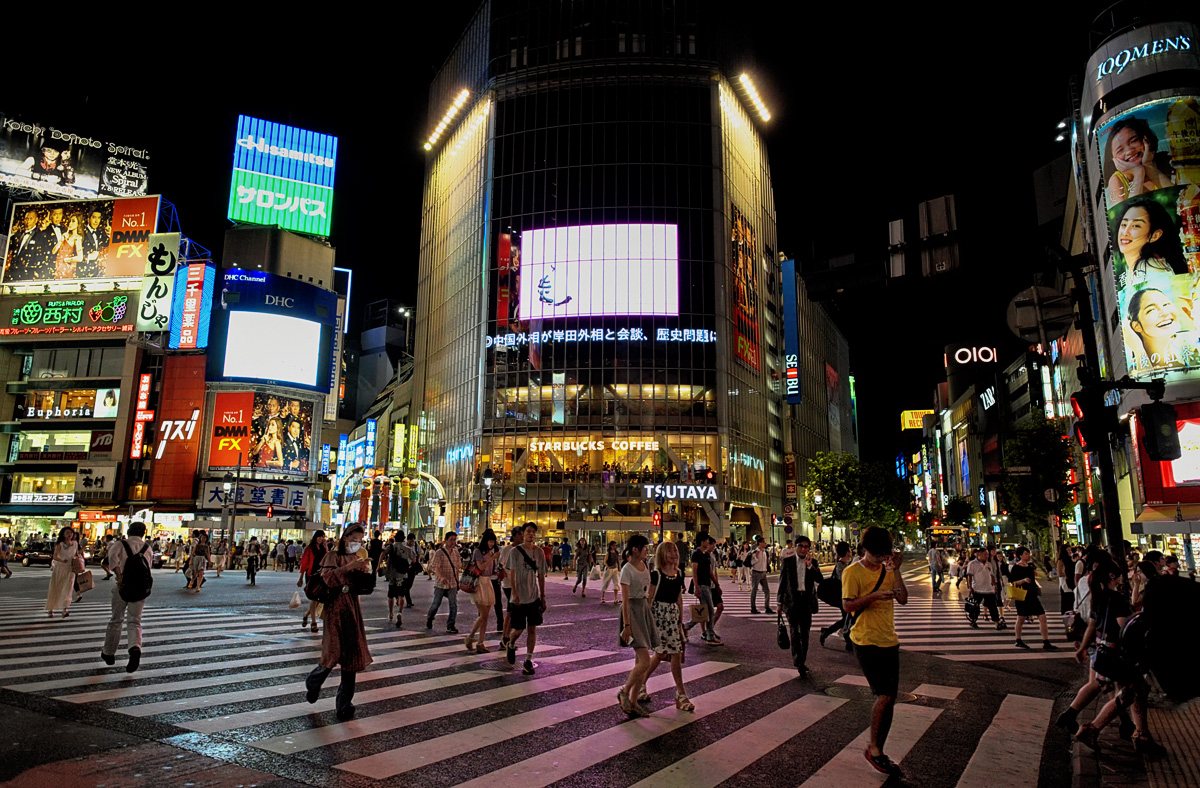 Shibuya & Harajuku: Shibuya Crossing 2015