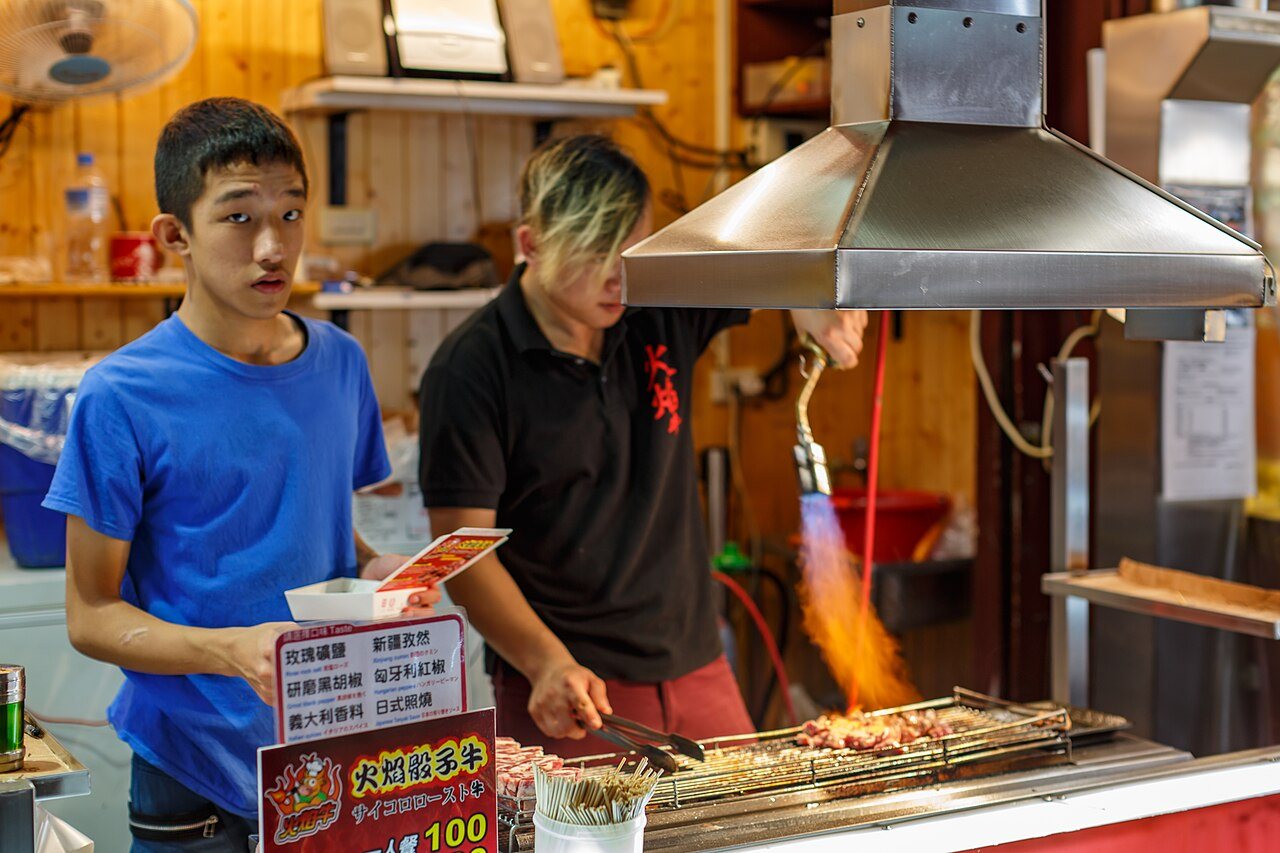 Night markets & food: Taipei Taiwan Ximending Night Market 01