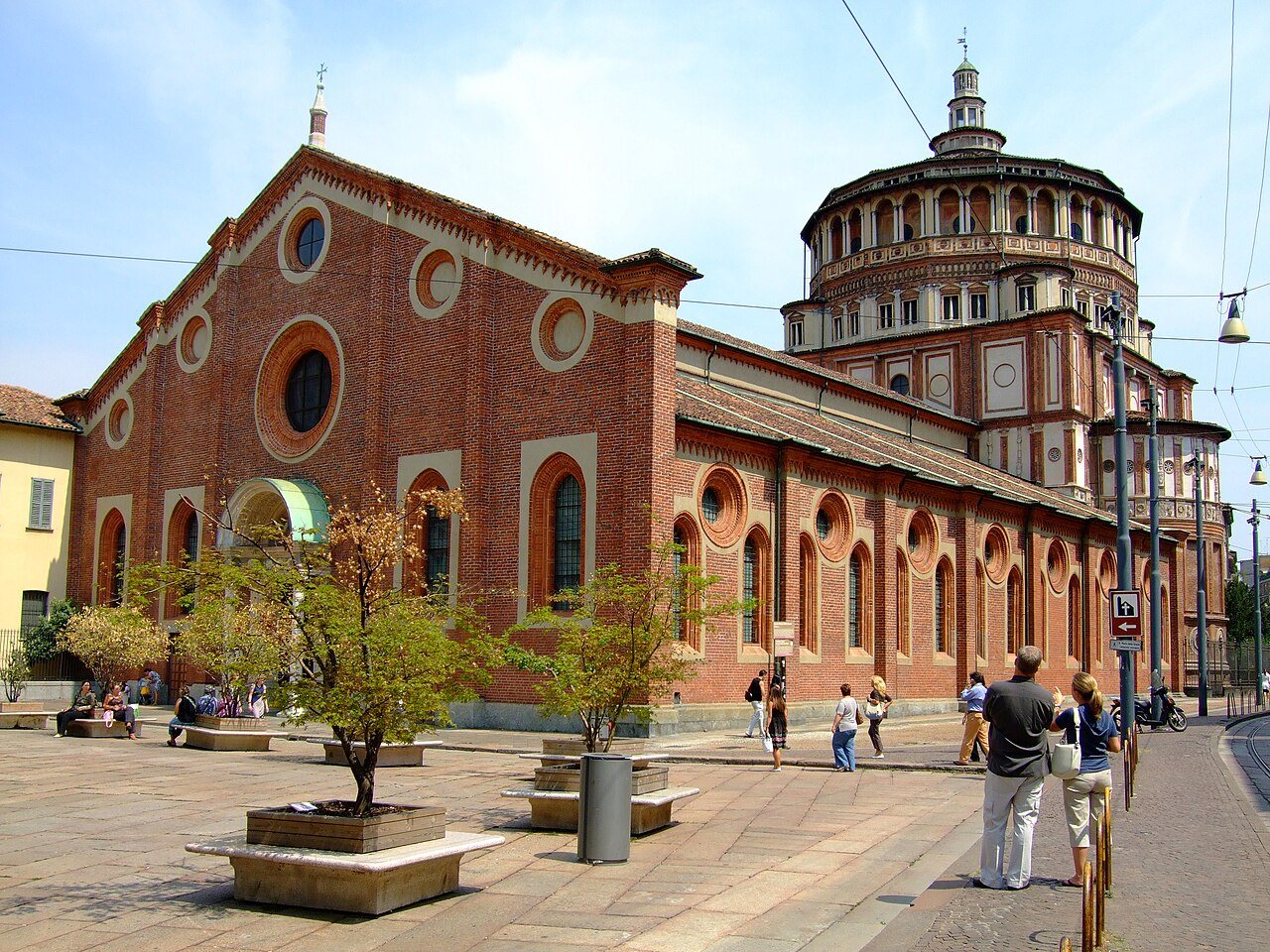 The Last Supper & Renaissance Milan: Santa Maria delle Grazie Milano 07 08 2007