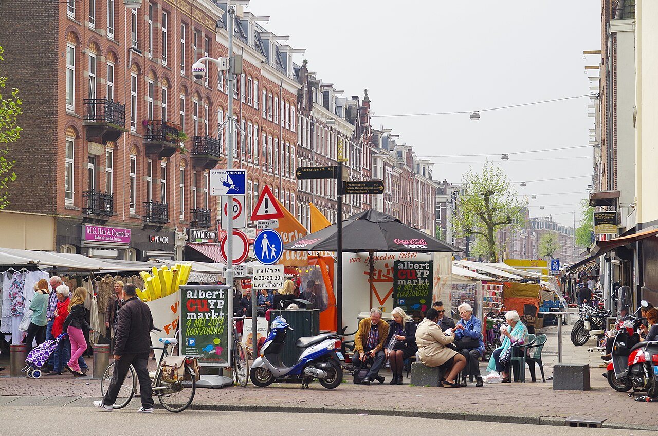 De Pijp: NL amsterdam albert cuyp markt 2