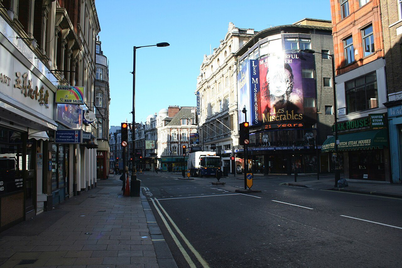 West End theatre: Shaftesbury Avenue
