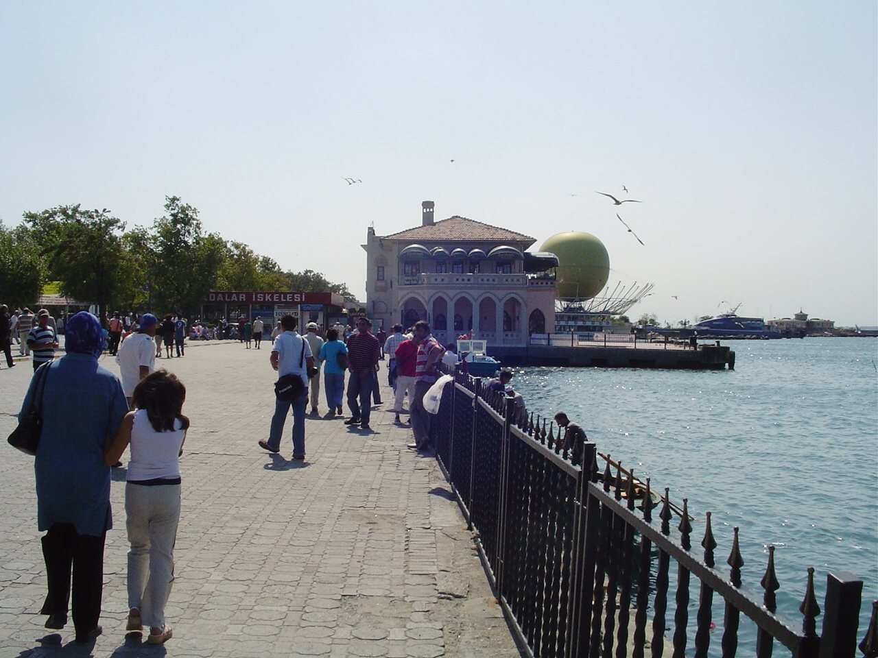 Asian side: Kadikoy waterfront Istanbul