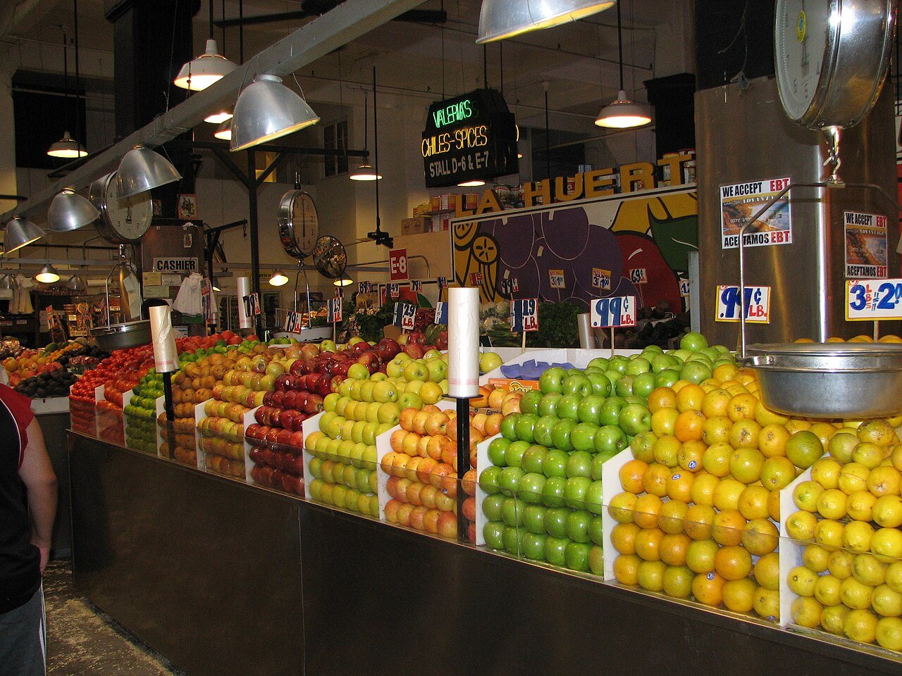 Neighborhood food: Produce in the Grand Central Market