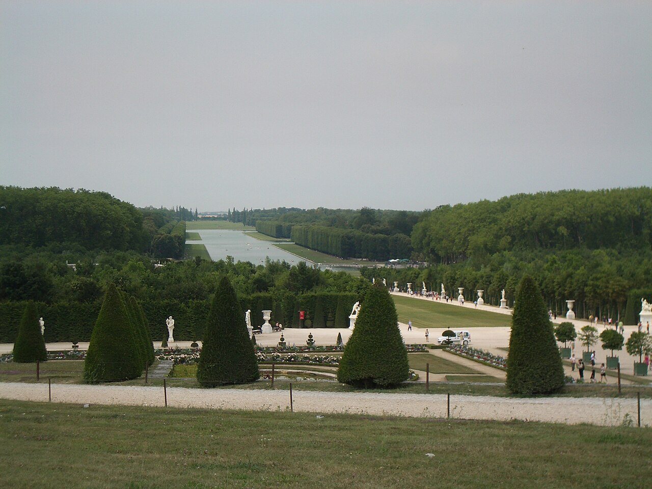 Versailles or a regional contrast: Palace of Versailles Gardens 1