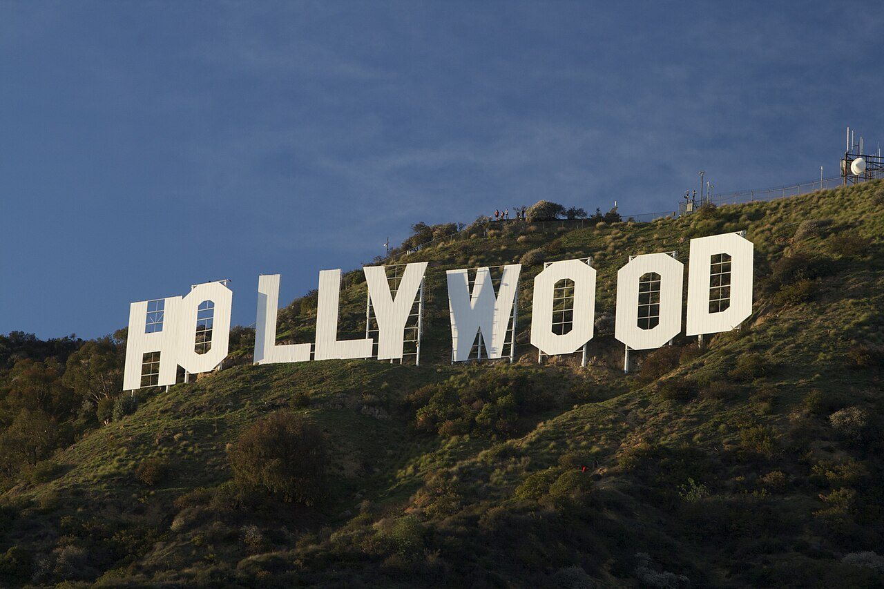 Los Angeles skyline viewed from Hollywood