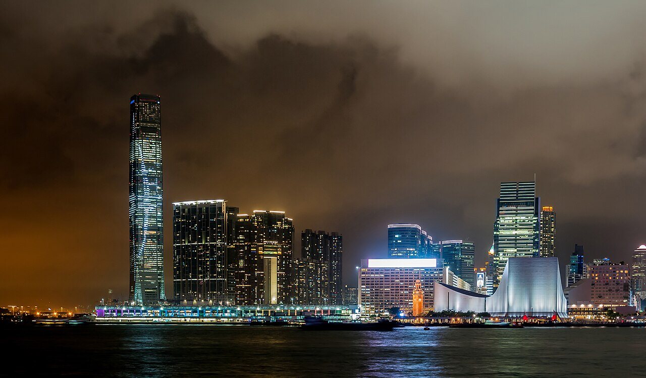 Hong Kong skyline and Victoria Harbour