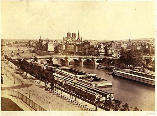 Essential city highlights for Paris: Édouard Baldus, Panorama de la Cité