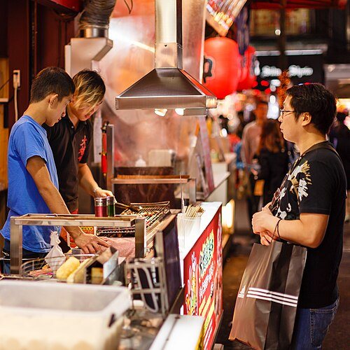 Neighborhood and culture for Taipei: Taipei Taiwan Ximending Night Market 03