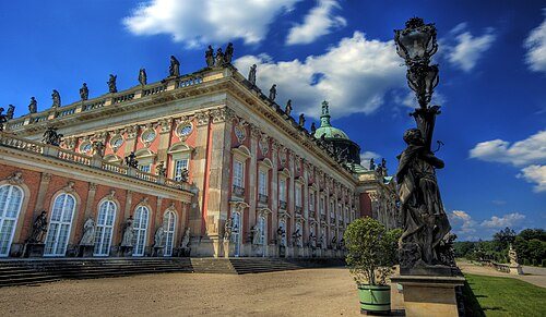 A broader city stay for Berlin: Neues Palais, Potsdam