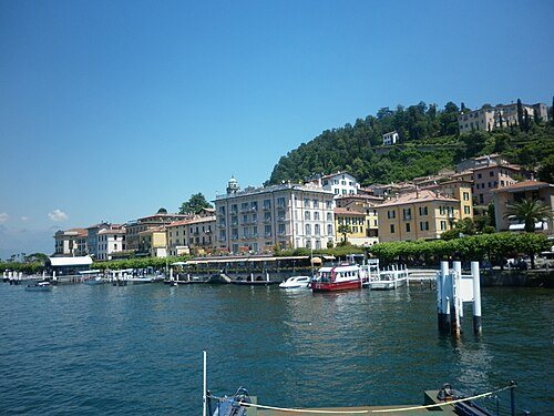 A broader city stay for Milan: View of Bellagio and Lake Como