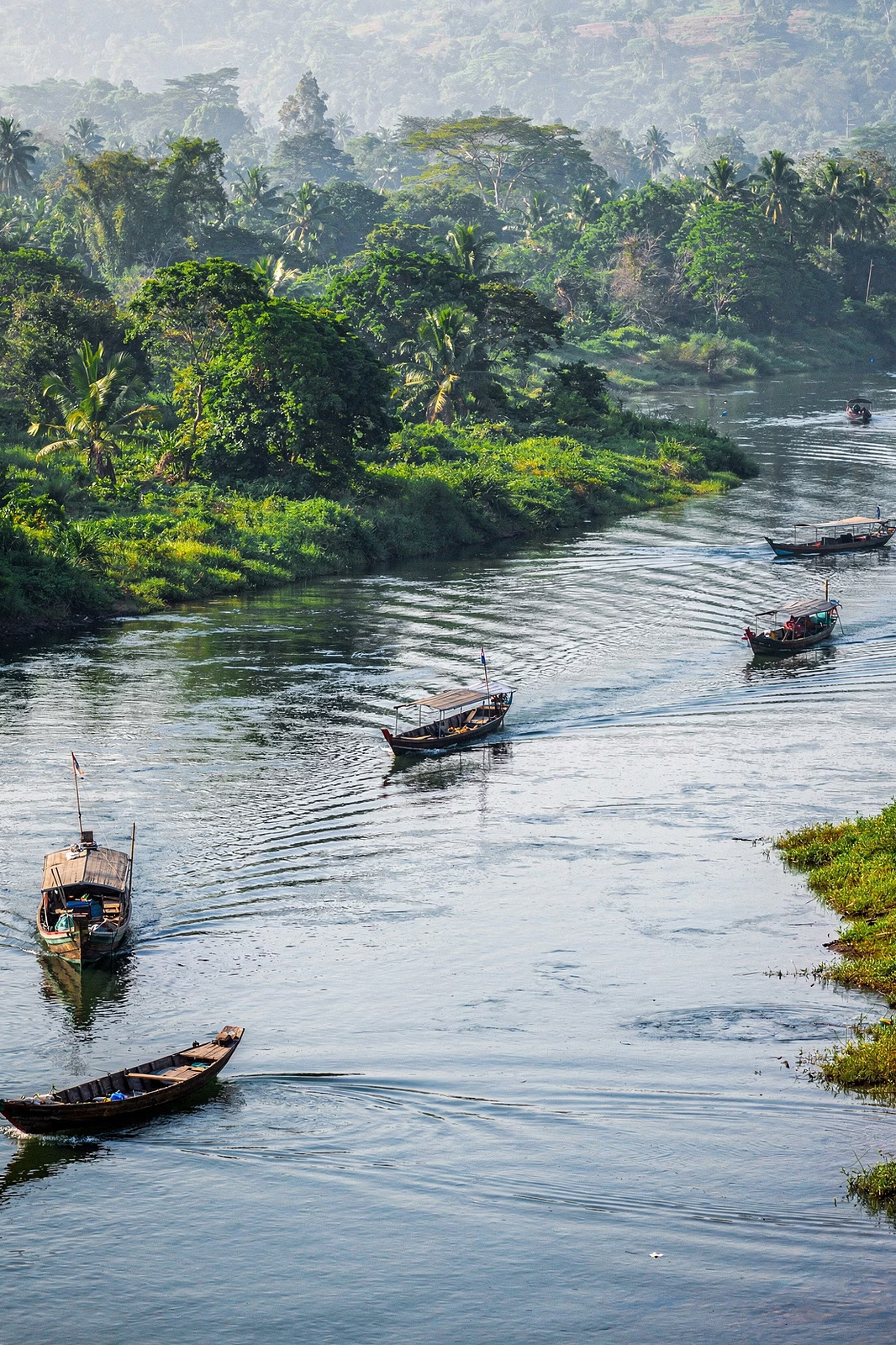 The Mekong river cruise