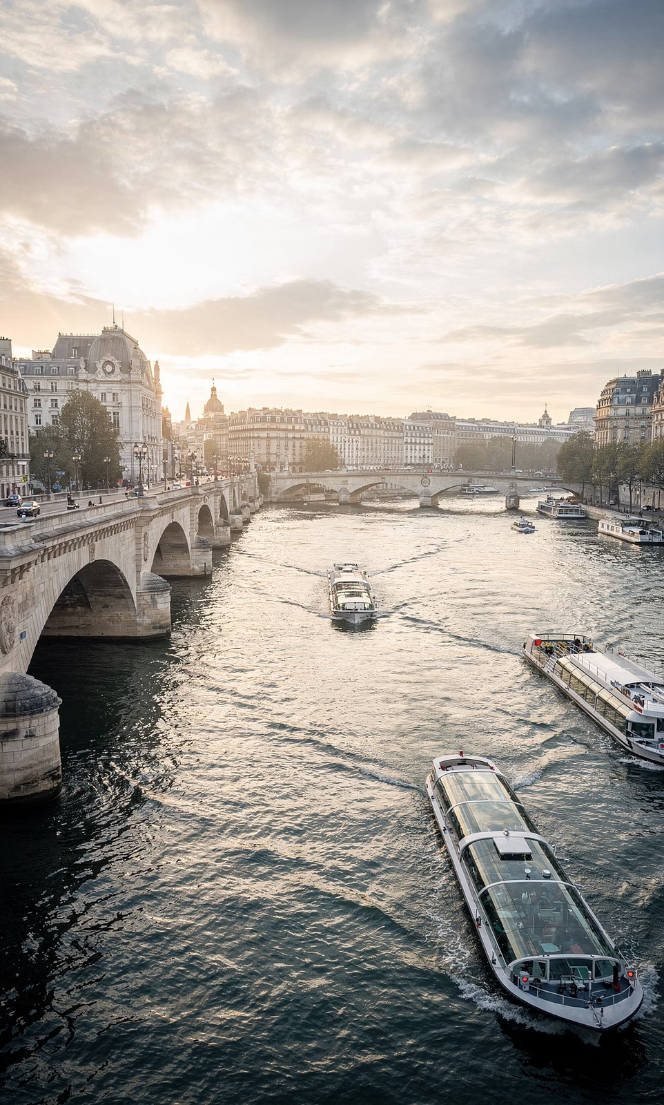 The Seine river cruise